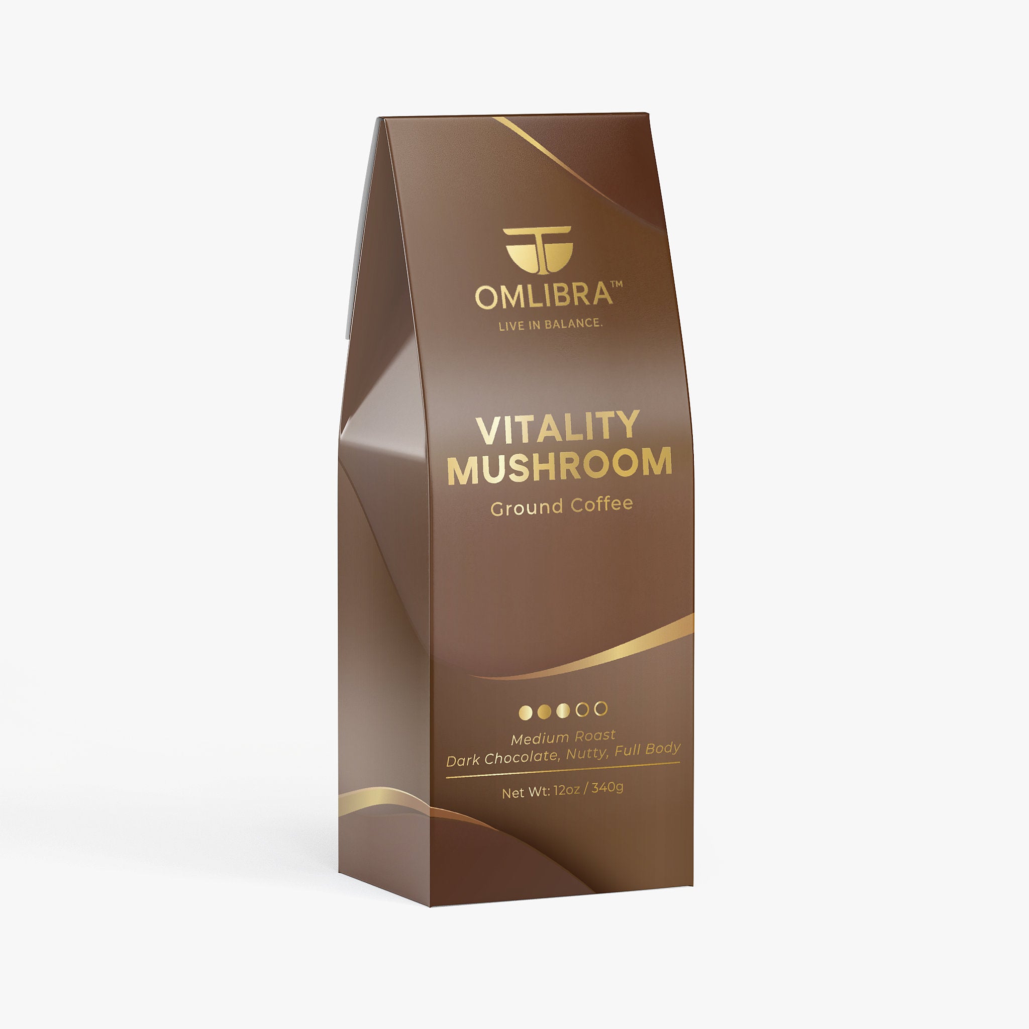 Vitality Mushroom Coffee (Medium Roast)