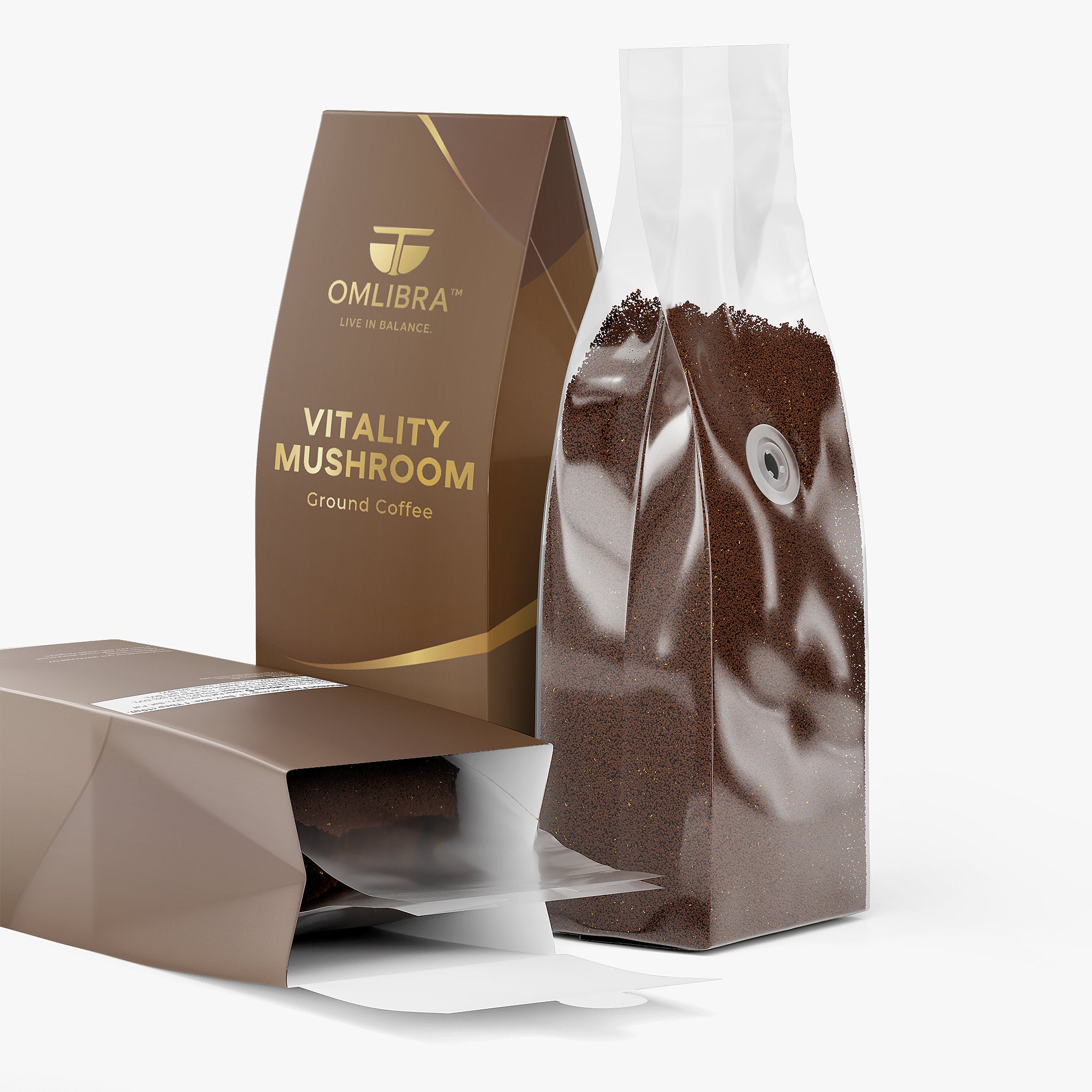 Vitality Mushroom Coffee (Medium Roast)