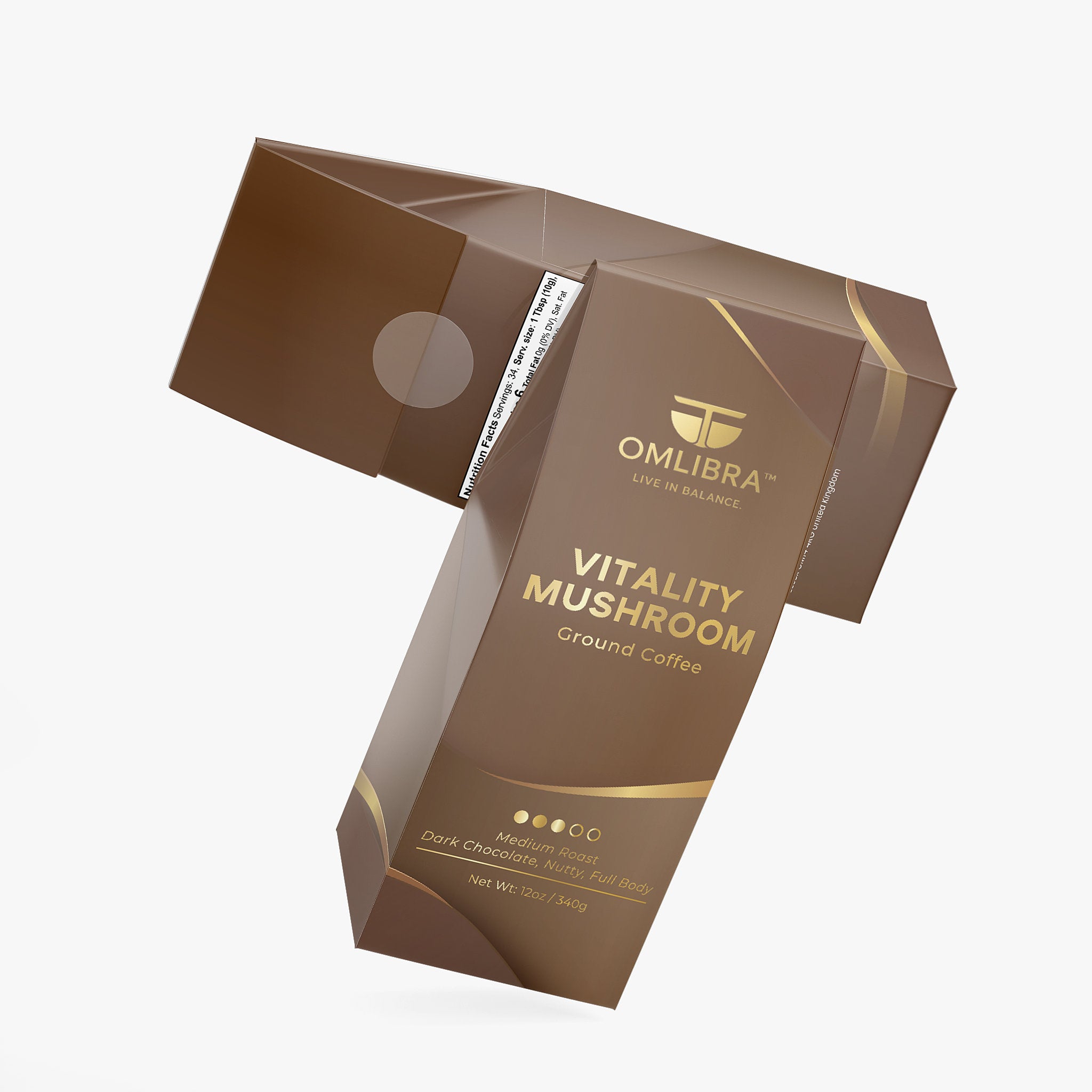 Vitality Mushroom Coffee (Medium Roast)