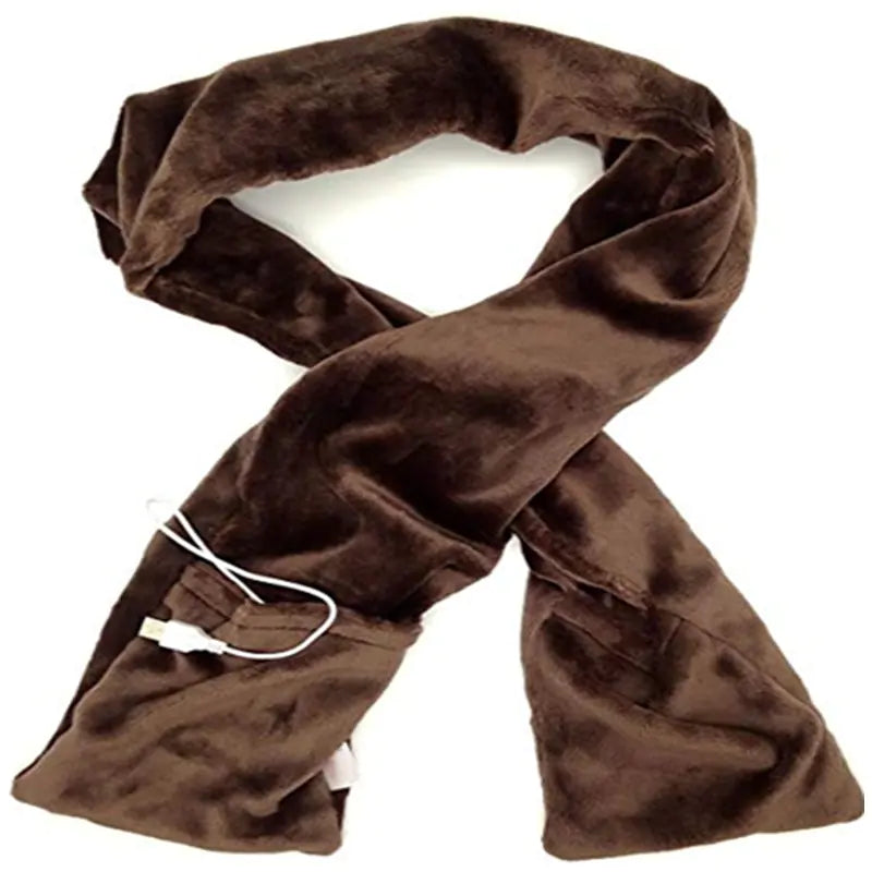 USB Heated Scarf and Shawl for Cold Weather